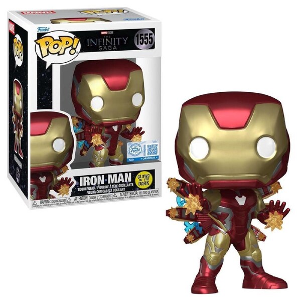 Marvel Avengers: Endgame Iron Man Glow POP! Plus Funko POP! Vinyl