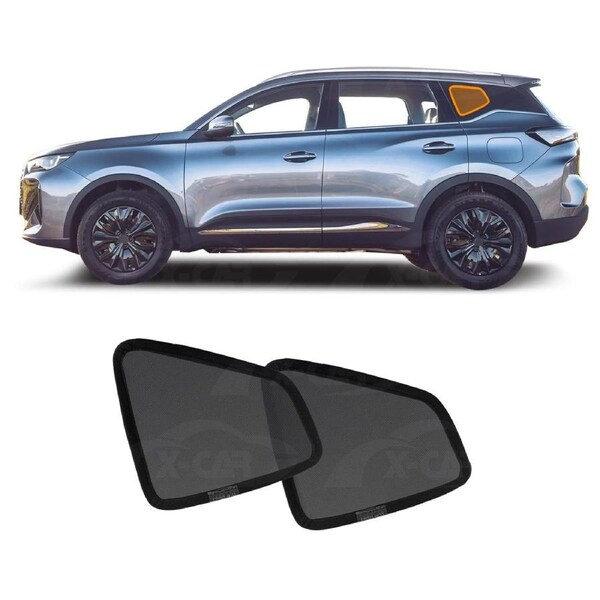Port Window Sun Shade for Chery Tiggo 7 2025-Onwards UV Protection Car Sunshade Blind Mesh
