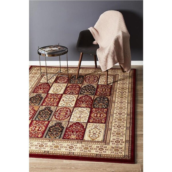 Rug Culture Sydney 4 Red Ivory Rug 290X200CM