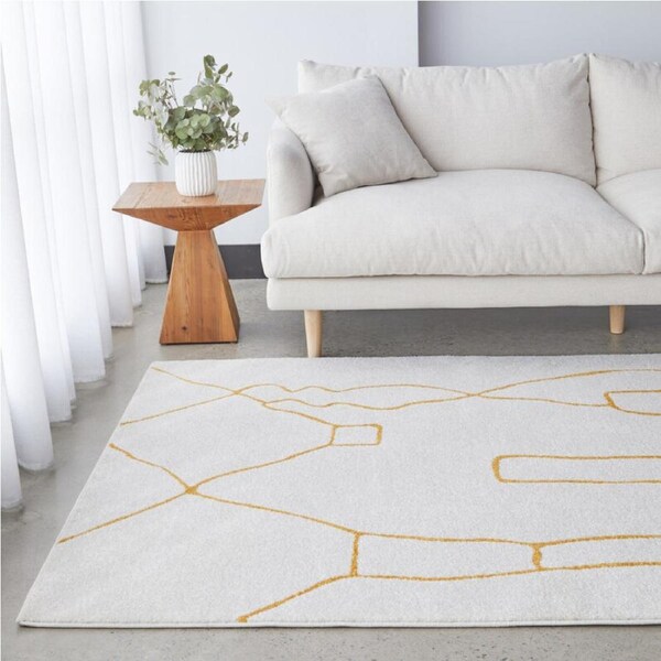 Paradise Amy Gold Rug by Rug Culture 230X160CM