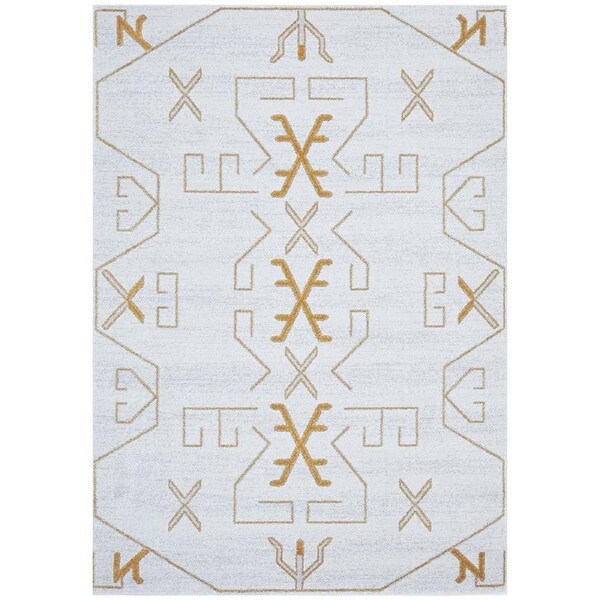 Paradise Cala Gold Rug by Rug Culture 400X80CM