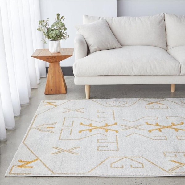 Paradise Cala Gold Rug by Rug Culture 230X160CM
