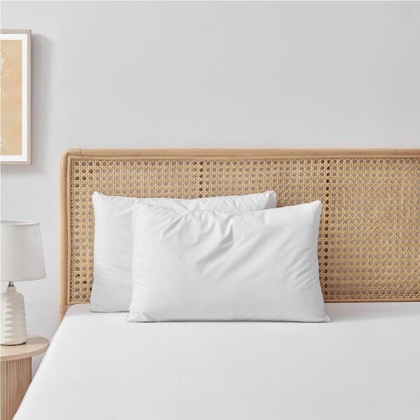 ESSN Healthguard Allergy Sensitive Pillow Medium Profile Twin Pack