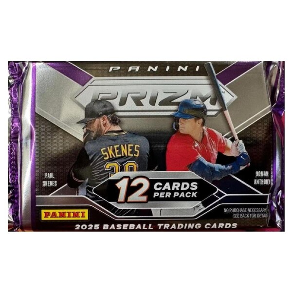Panini 2025 MLB Prizm Baseball Hobby Pack