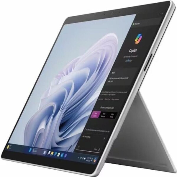 Microsoft Surface Pro 10 Tablet - vPro Technology - 32 GB - 512 GB SSD - Windows 11 Pro - 5G - Platinum- Core Ultra 7