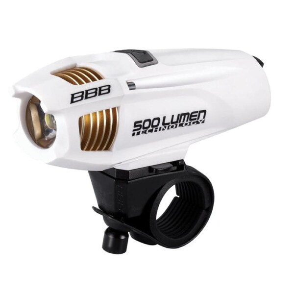 BBB Cycling Strike 500L Headlight - White - White