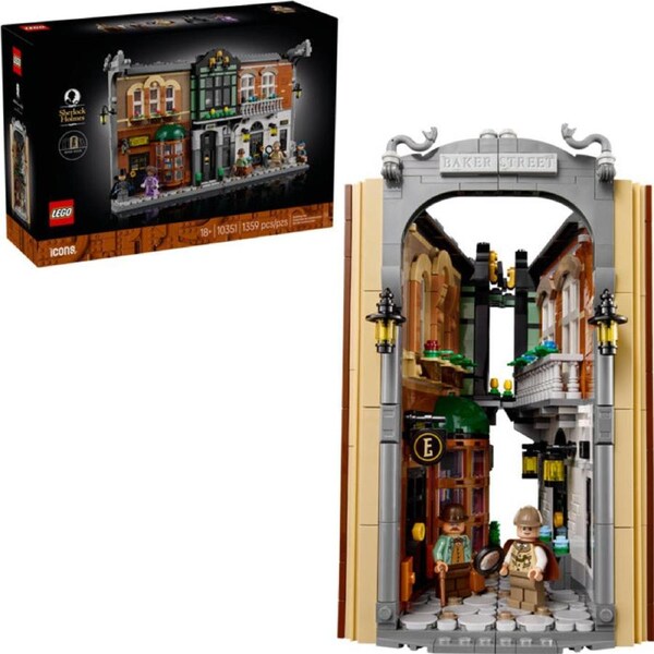 LEGO 10351 - Icons Sherlock Holmes: Book Nook
