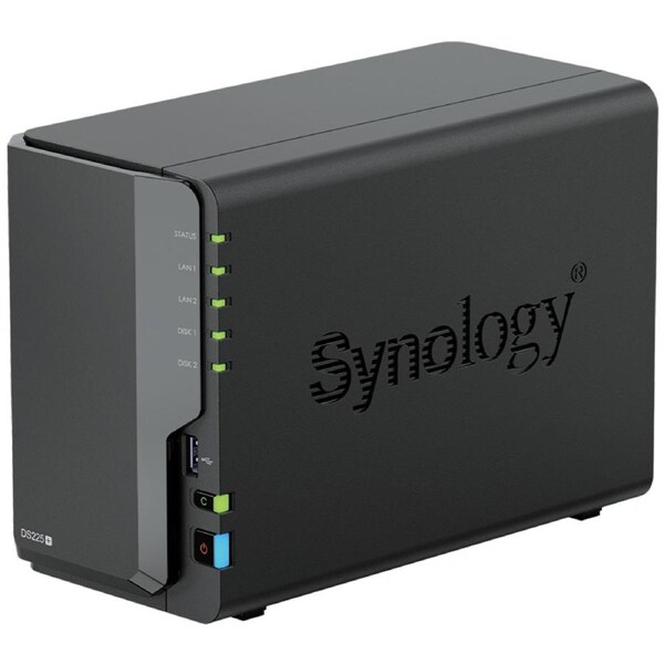 Synology DiskStation 2-Bay 3.5in Diskless NAS (DS225+)