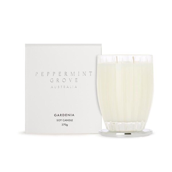 Peppermint Grove Australia Gardenia - Large Soy Candle 370g