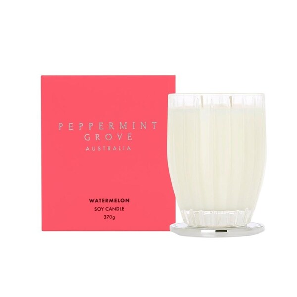 Peppermint Grove Australia Watermelon - Large Soy Candle 370g