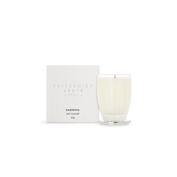 Peppermint Grove Australia Gardenia - Small Soy Candle 60g