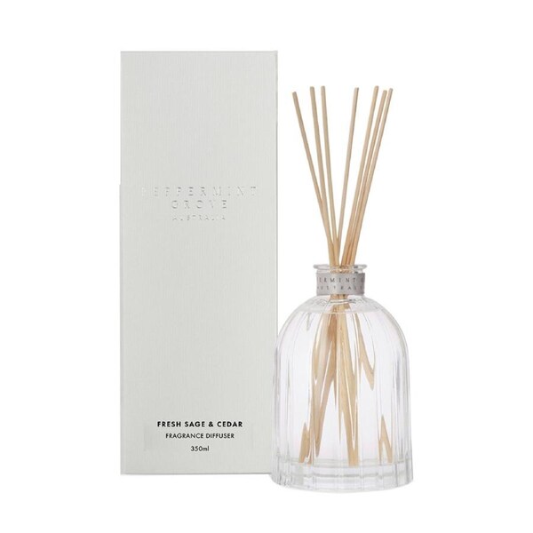 Peppermint Grove Australia Fresh Sage & Cedar - Large Fragrance Diffuser 350ml