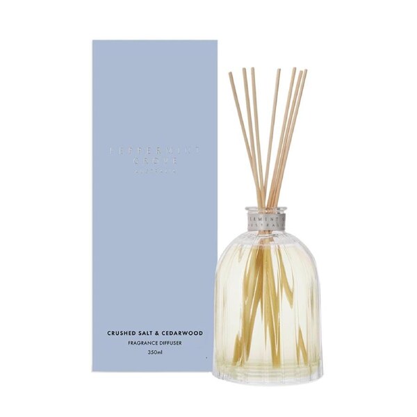 Peppermint Grove Australia Crushed Salt & Cedarwood - Large Fragrance Diffuser 350ml