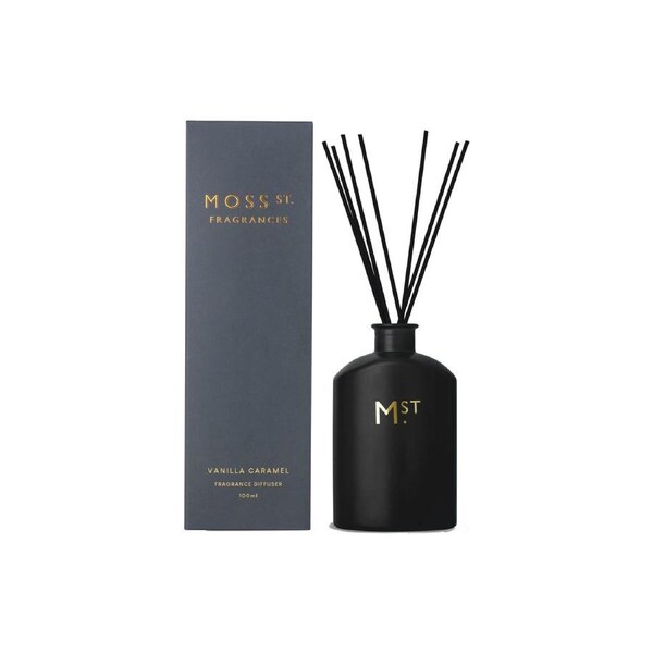 Moss St. Fragrances Vanilla Caramel - Mini Fragrance Diffuser 100ml