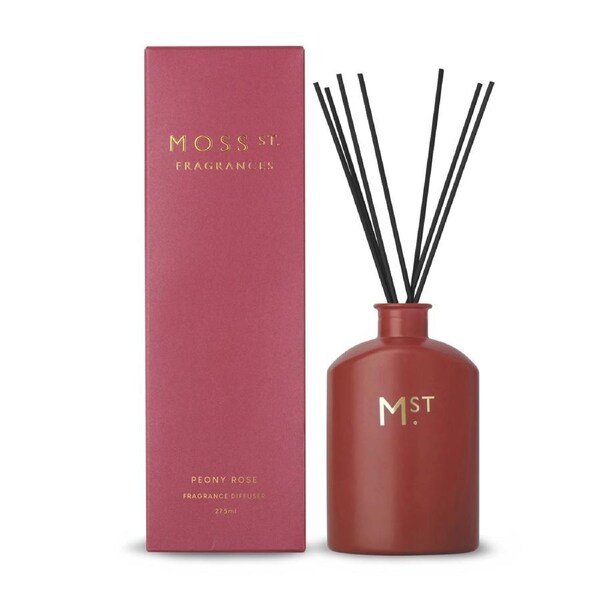 Moss St. Fragrances Peony Rose - Large Fragrance Diffuser 300ml