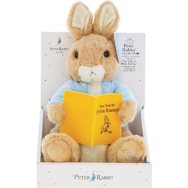 Peter Rabbit - Storytime Peter Rabbit Talking Plush - Jasnor