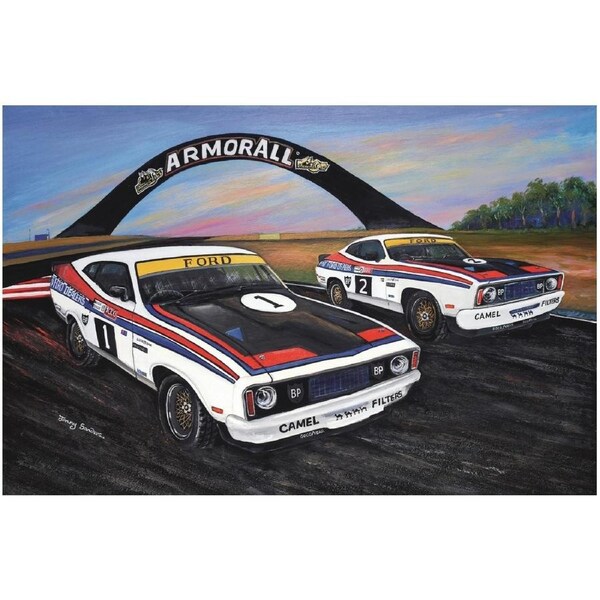 Blue Opal - Jenny Sanders Two Winning Fords Puzzle 1000pc