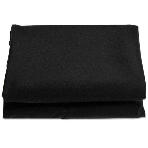 Replacement Fabric Garden Parasol Canopy Cover For 6 8 Arm Umbrella Sunshade - Black 2.7 Meters 8 Bones