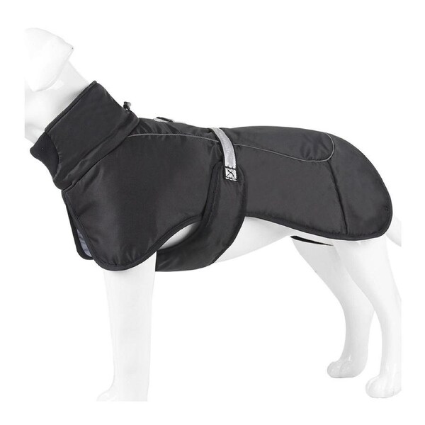 Waterproof Winter Warm Large Dog Clothes Pet Down Jacket Thick Coat Windproof - Black 3XL