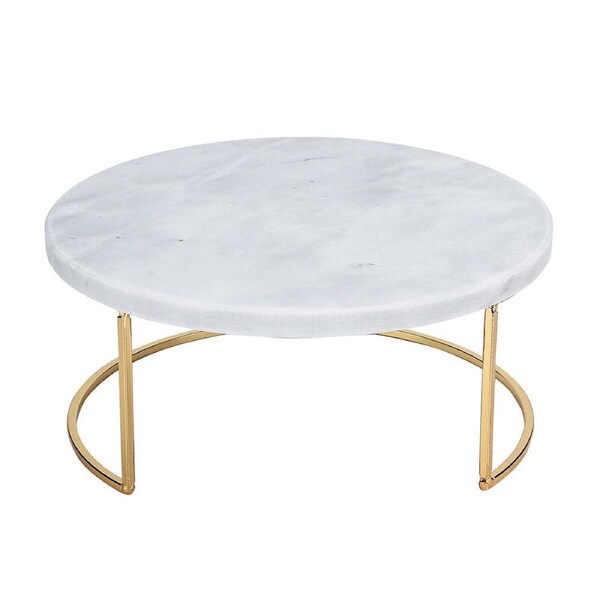 NF Living Stacked Serving Tray Large Display 20x9 Top Gold Frame