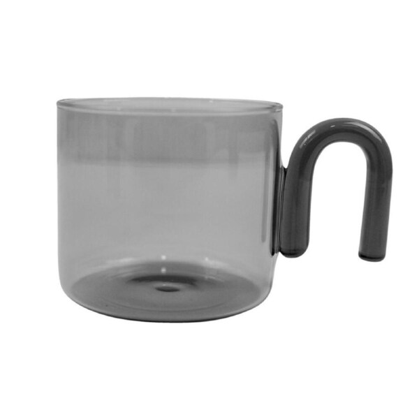 4pc NF Living Serving Hued Cup 300ml Solid Double-Walled Grey