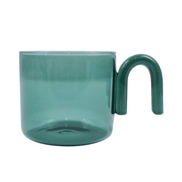4pc NF Living Serving Hued Cup 300ml Solid Double-Walled Teal