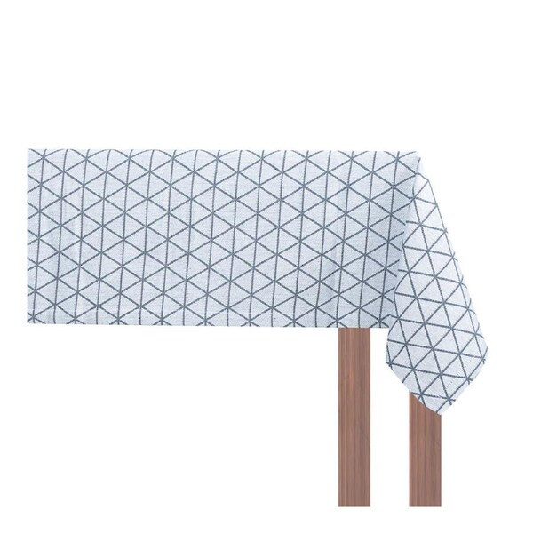 NF Home & Entertaining Essentials Jacquard Table Cloth 150x250cm Blue