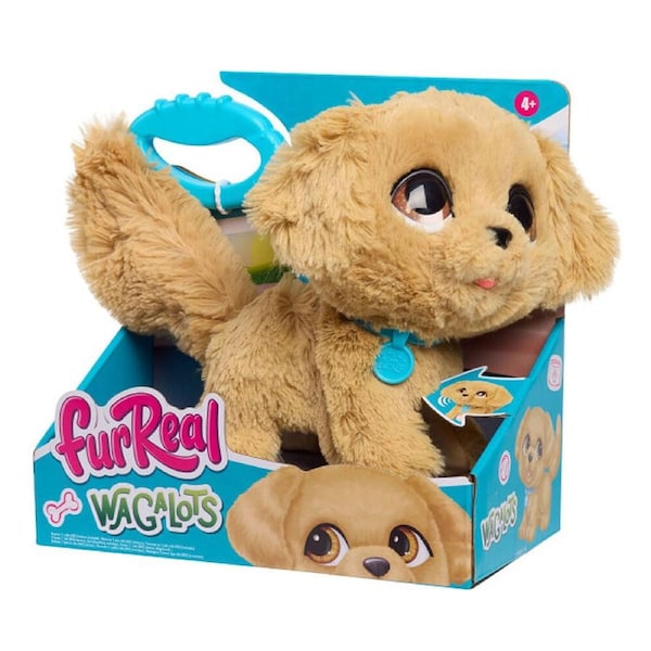 FurReal Wag-A-Lots Golden Retriever Plush Interactive Dog/Pet Toy w/Motion 4y+