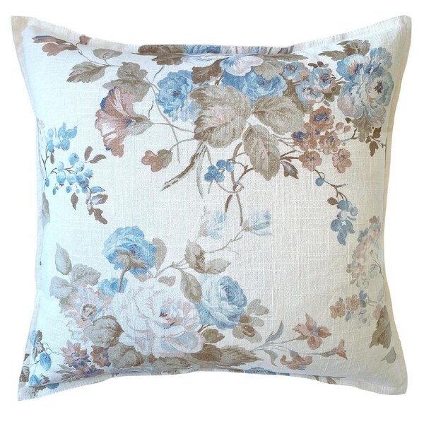 LAURA ASHLEY - ROSEMORE TRUFFLE 50X50CM FILLED CUSHION