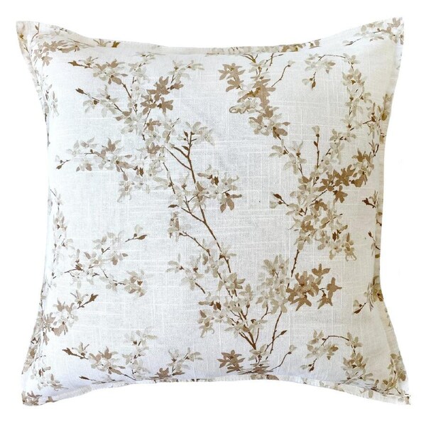 LAURA ASHLEY - FORSYTHIA TRUFFLE 50X50CM FILLED CUSHION