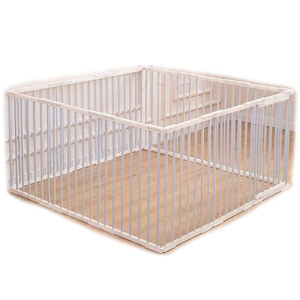 Pet Playpen Accessories Dog Puppy Exercise Cage Portable DIY 12 Panels 138 x138 x 68cm