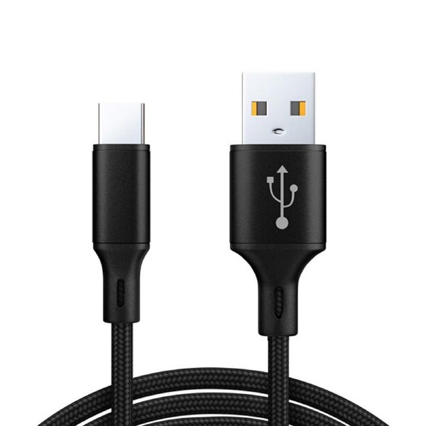 3M USB-C Type C Data Cable Fast Charge For Samsung S22 S21 S20 Ultra S10 S9 S8 Black