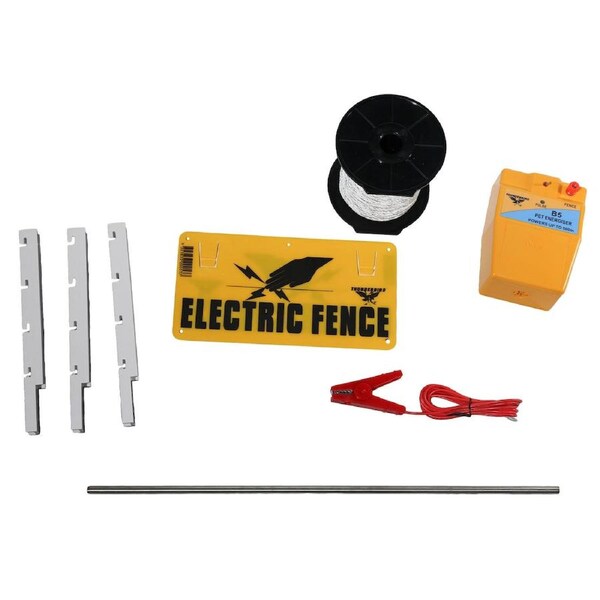Thunderbird 500m Battery Powered Electric Pet Fence Top Kit - B-5-FENCETOPKIT