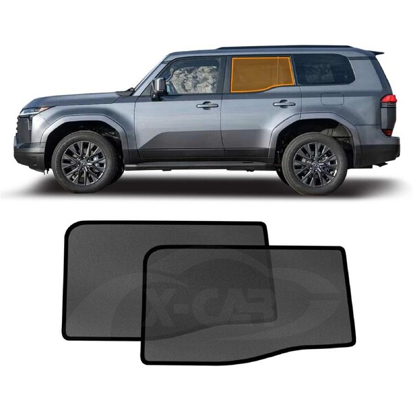 Rear Window Sun Shade for Lexus GX 550 GX550 2024-Onwards UV Protection Car Sunshade Blind Mesh