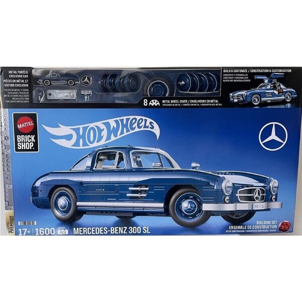 Hot Wheels Mercedes 300 SL Bricks
