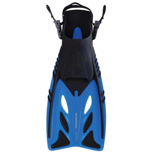 Mirage Unisex Crystal Diving & Snorkelling Fins Junior L/XL Blue