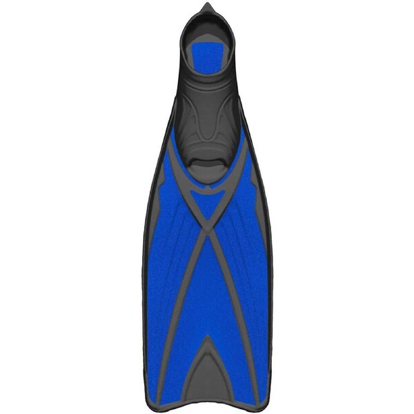 Mirage Unisex Fathom Diving & Snorkelling Dive Fins Extra Small Blue