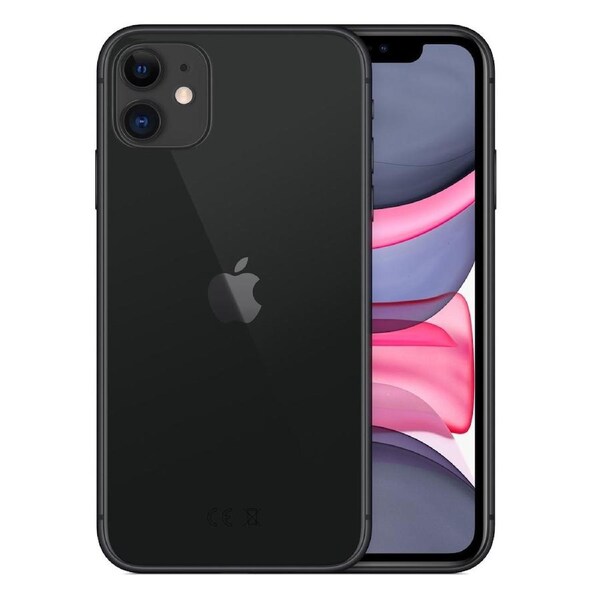 Apple iPhone 11 (6.1-inch, A13 Bionic chip) Black / 64GB