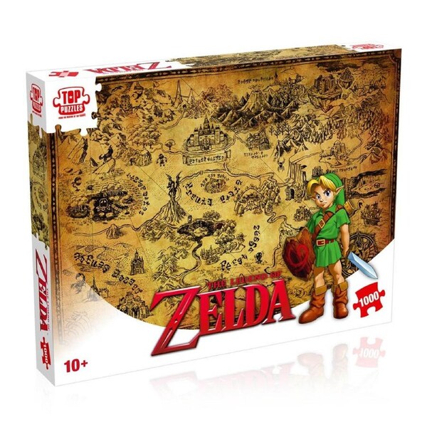 The Legend of Zelda - Hyrule 1000 Piece Jigsaw Puzzle