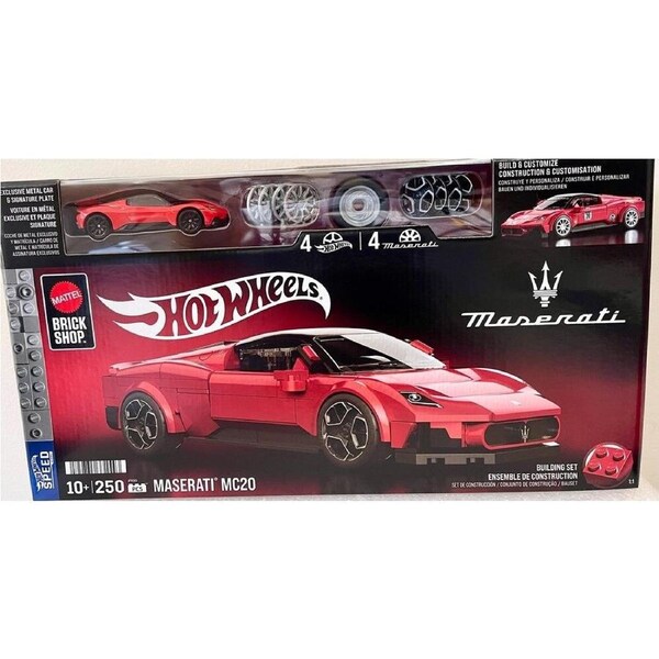 Hot Wheels Maserati MC20 Bricks