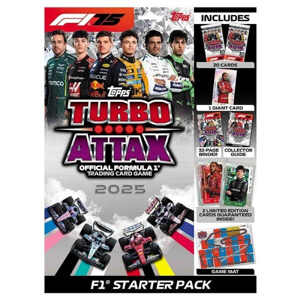 F1 - TC - Topps Turbo Attax 2025 Starter Pack