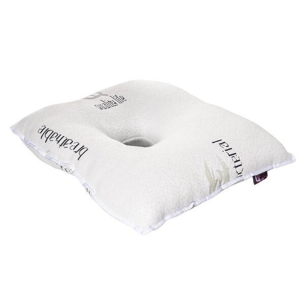 Ear pillow with ear hole - pressure-relief sleep support