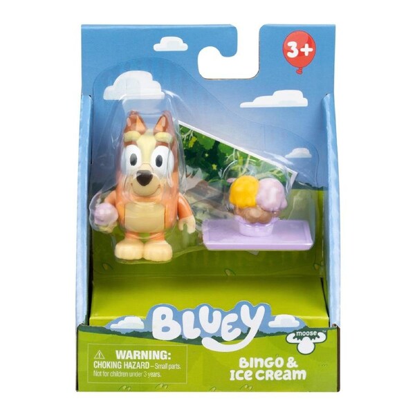 Bluey Story Starter Pack Series 13 Bingo and Ice Cream Action Figure