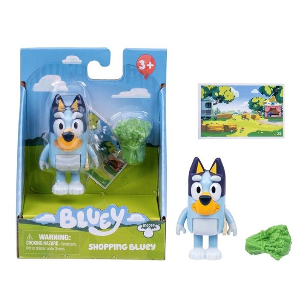Bluey Story Starter Pack Series 13 Shopping Bluey Action Figure
