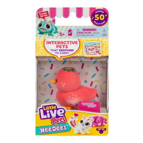Little Live Pets NeeDees Candy Series Dandee Duck