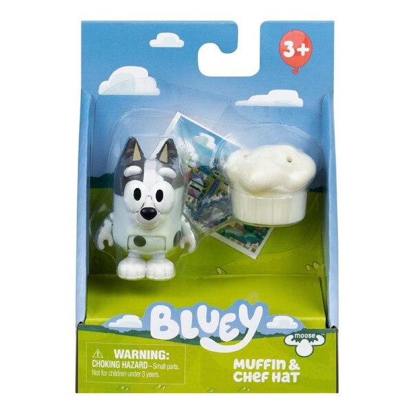 Bluey Story Starter Pack Series 13 Muffin and Chef Hat Action Figure