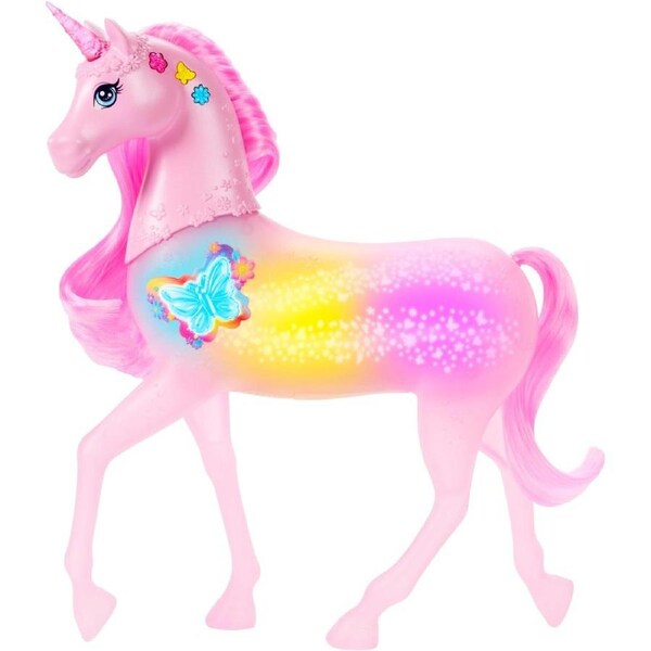 Barbie Sparkle Lights Toy Unicorn