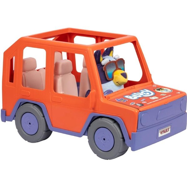 Bluey Buddies Big Heeler 4WD & Bluey Plush