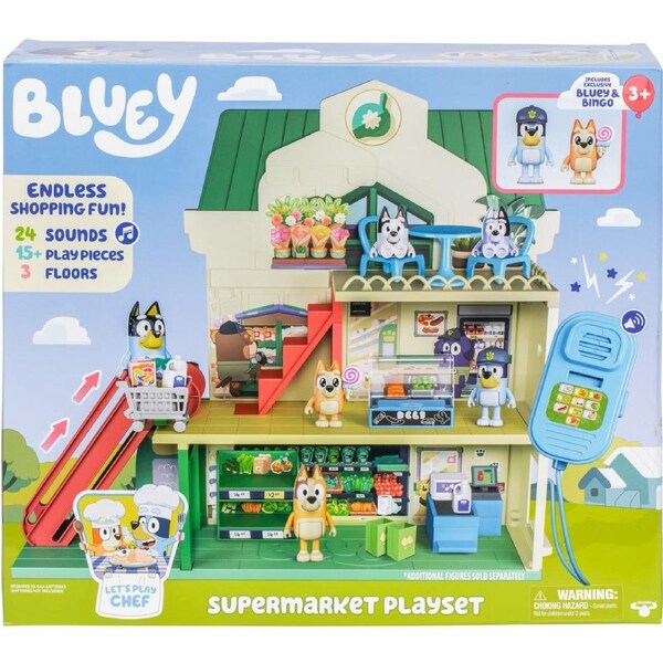 Bluey Supermarket Playset