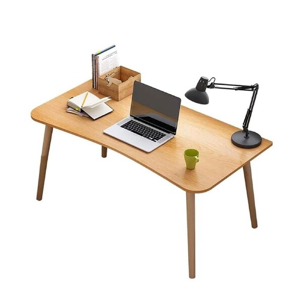 Simple Rectangular Computer Desk Home Office Desk Study Writing Desk Modern
